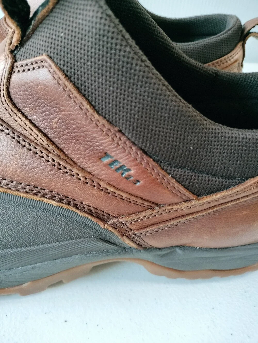 L.L. Bean Storm Chaser 5 Mens Brown Slip-On Duck Ankle Boots 13 All Weather